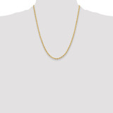 14ky 3.5mm Semi-Solid Rope Chain - BC-1E4C7767-2621