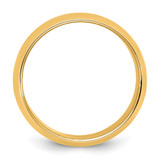 14KY 9mm Half Round Band Size 8