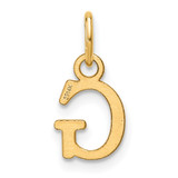 14ky Cutout Letter G Initial Pendant - XN-D005BEDC-6228