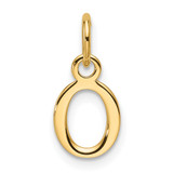 14ky Cutout Letter O Initial Pendant - XN-15C95176-7316