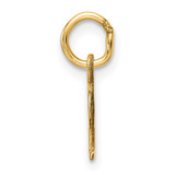 14ky Cutout Letter P Initial Pendant - XN-78D9F2D7-4343