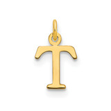 14ky Cutout Letter T Initial Pendant - XN-BCDCCBD8-8980