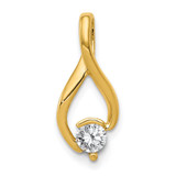 14ky Fancy 4mm Diamond Slide Mtg - XS-E2248AE2-6525