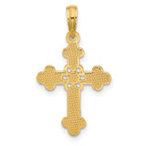 14KY Fancy Cross Charm - D5-190EED85-6068