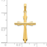 14ky Fancy Cross Pendant - D5-AFCA831C-5009
