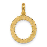 14ky Fancy Twist  Letter O