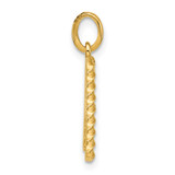 14ky Fancy Twist Letter A