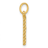 14ky Fancy Twist Letter E