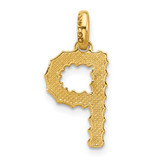 14ky Fancy Twist Letter P