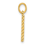 14ky Fancy Twist Letter R
