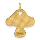 14ky Flat Toadstool Charm
