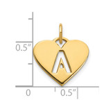 14ky Initial Letter A Initial Charm