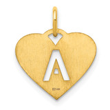 14ky Initial Letter A Initial Charm