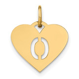14ky Initial Letter O Initial Charm