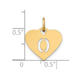 14ky Initial Letter O Initial Charm
