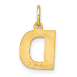 14ky Letter D Initial Pendant - XN-1FFE44E6-3444