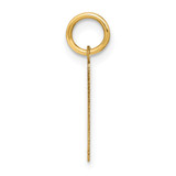 14ky Letter H Initial Pendant - XN-E2D33DF7-5219