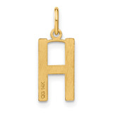14ky Letter H Initial Pendant - XN-E2D33DF7-5219