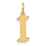 14KY Letter I Initial Pendant - XN-16577C7B-7695