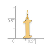 14KY Letter I Initial Pendant - XN-16577C7B-7695