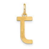 14ky Letter J Initial Pendant - XN-FF658ACB-9410