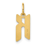 14KY Letter K Initial Pendant - XN-43C421CC-5418