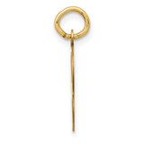 14KY Script Letter G Initial Charm - YC-A65B7C22-8561