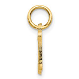 14KY Script Letter N Initial Charm - C5-85B1CB09-9751