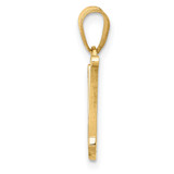 14KY Script Letter N Initial Pendant - YC-70BB158A-4953