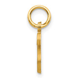 14KY Script Letter S Initial Charm - C5-4B8A5189-8363