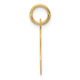 14KY Script Letter S Initial Charm - YC-AC5AE52A-7358