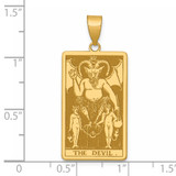 14ky The Devil Tarot Card Pendant