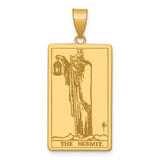 14ky The Hermit Tarot Card Pendant