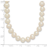 6-7mm White Semi-round Freshwater Cultured Pearl Endless 80 inch Necklace