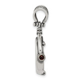 Ancient Coins Sterling Silver and Bronze Antiqued Widow's Mite Coin Reversible Pendant with a Certificate of Authenticity