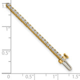 14k 2 carat Lab Grown Diamond VS/SI+ G+ Complete Tennis Bracelet