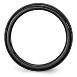 Chisel Ceramic Black 4mm Polished Band - CE-F1BC2892-9118