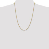 14k 2.2mm Lightweight Flat Bismark Chain - HL-B6C215C6-1171