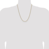 14k 2.2mm Semi-Solid Beveled Paperclip Chain - BC-35FF5272-5526