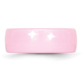 Chisel Ceramic Pink 8mm Polished Band - CE-3A38063F-5002