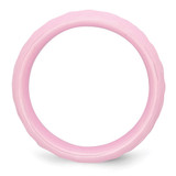 Chisel Ceramic Pink Faceted 7.5mm Polished Band - CE-1B1AE603-4750