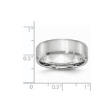 Chisel Cobalt Beveled Edge Satin 7mm Band - CC-FA1AC06E-3023