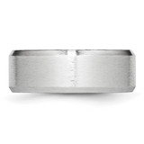 Chisel Cobalt Beveled Edge Satin 8mm Band - CC-22D6768B-3256