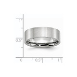 Chisel Cobalt Flat Satin 7mm Band - CC-959C7E13-3907