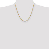 14k 2.75mm D/C Milano Rope Chain - MI-4CC736AC-6009