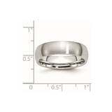 Chisel Cobalt Satin 6mm Half Round Band - CC-15518595-5085
