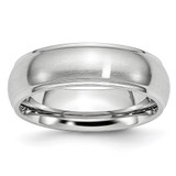 Chisel Cobalt Satin and Polished 7mm Ridged Edge Band - CC-1966ABC1-7794