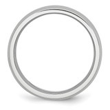 Chisel Cobalt Satin and Polished Beveled Edge 6mm Band - CC-4A8FA167-9978
