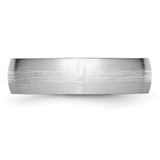 Chisel Cobalt Sterling Silver Inlay Satin 6mm Band - CC-3C97F52A-2650
