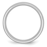 Chisel Cobalt Sterling Silver Inlay Satin 8mm Band - CC-285A7774-8600